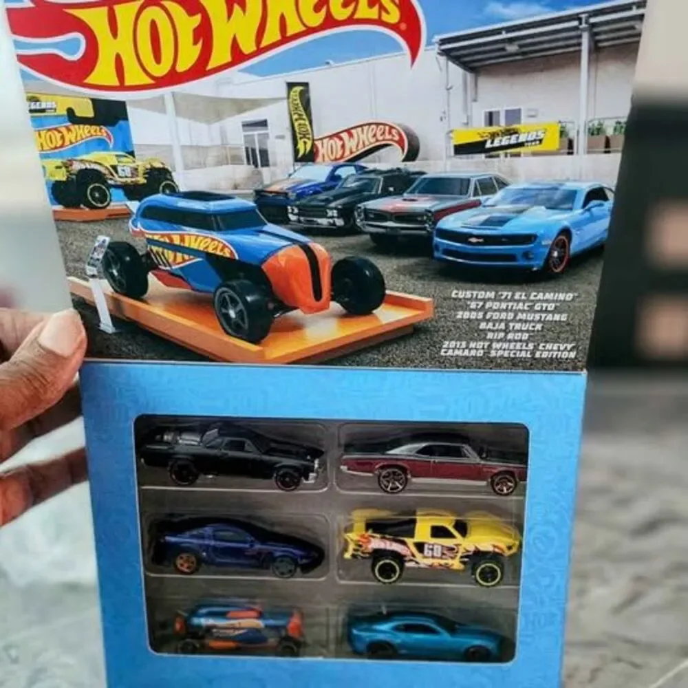 Hot Wheels Legends Die-cast Vehicle 6 Piece Set and Four Extra Cars